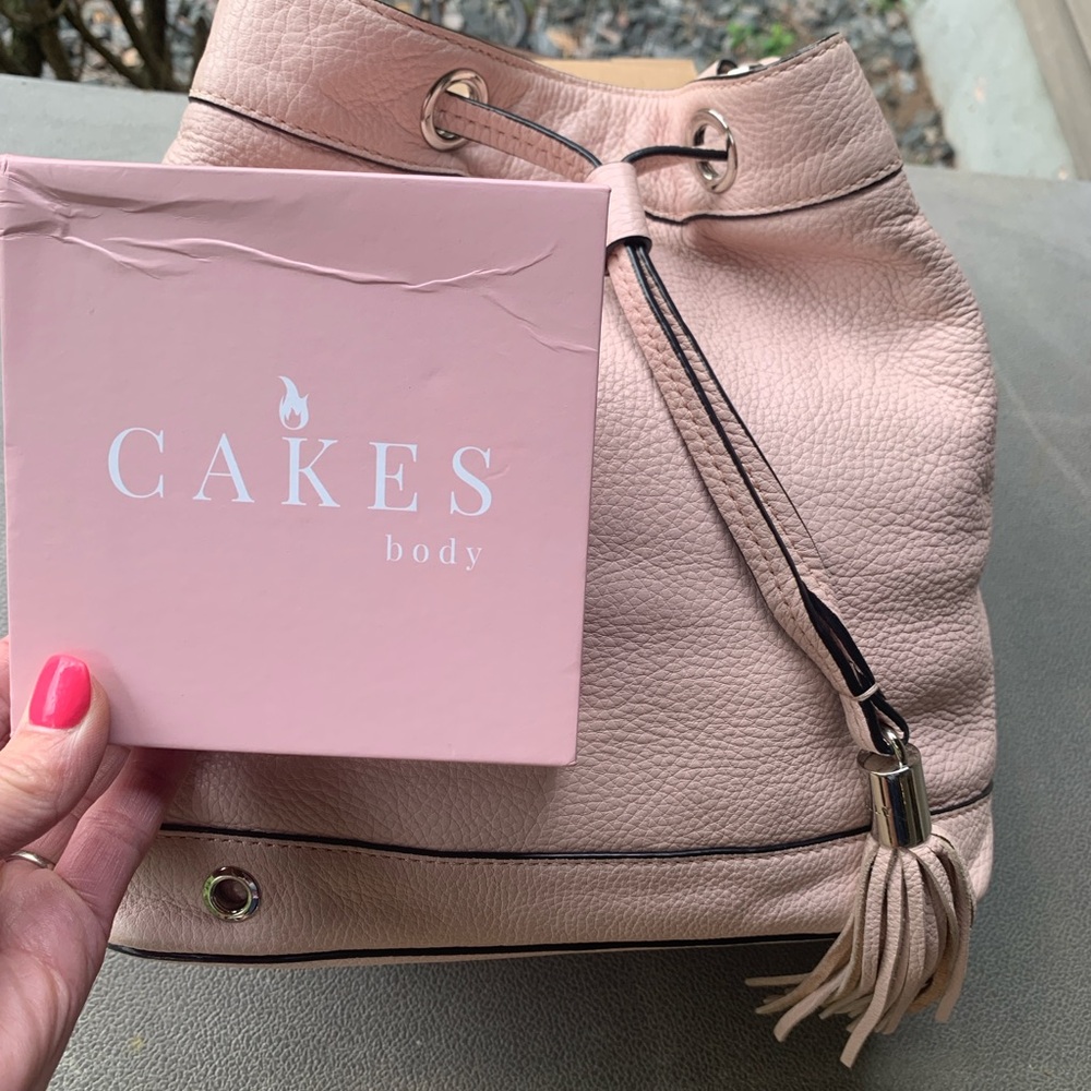 Pink Leather Milly purse